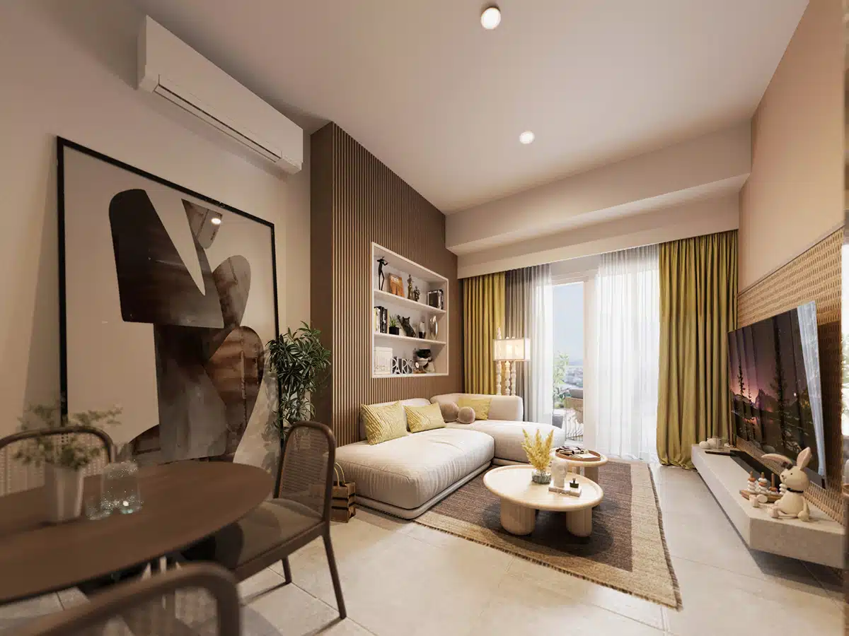 Duo Suite living space
