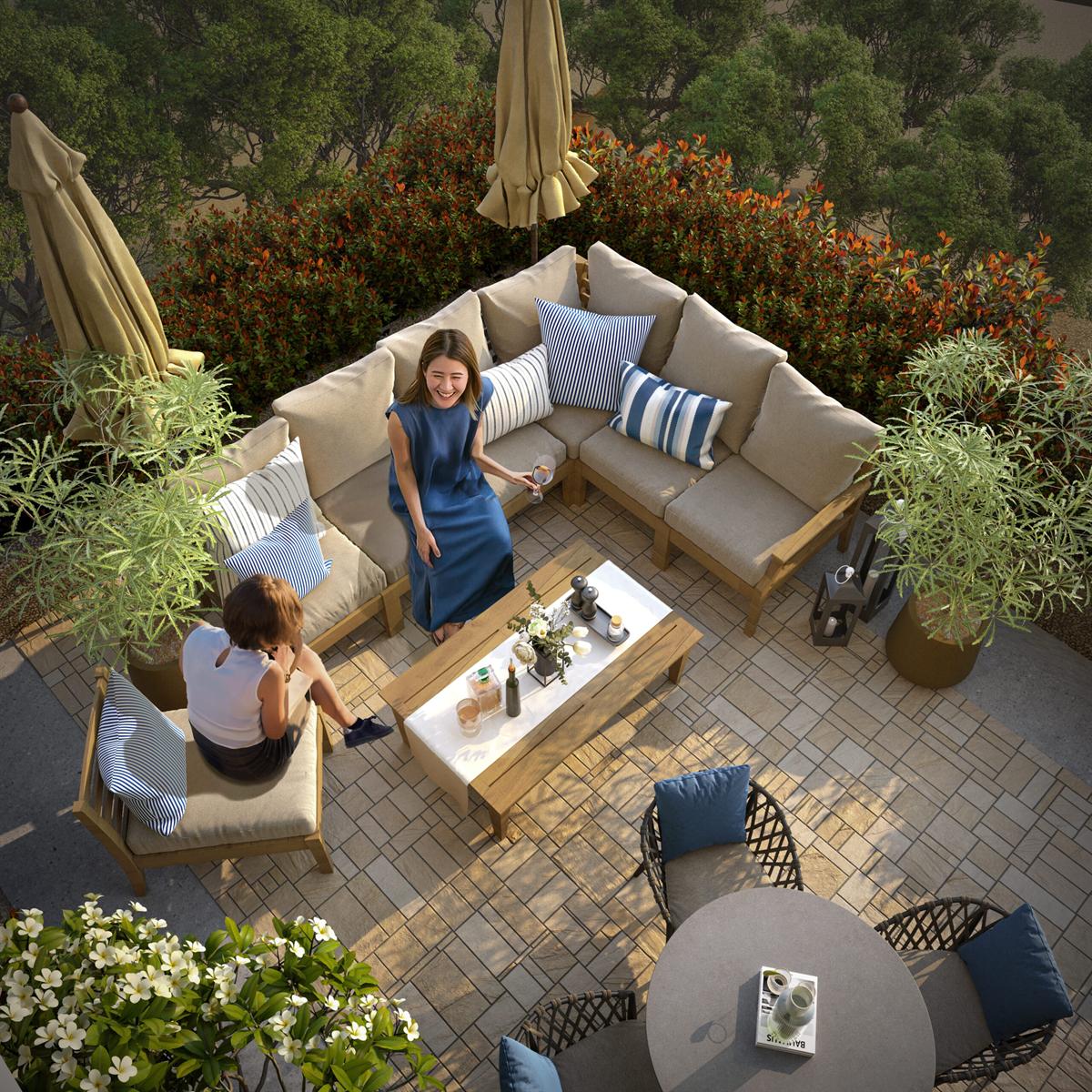 Sky Lounge with panoramic views